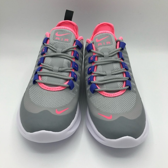 NWB Nike Air Max Axis GS Light Smoke Grey Sunset Pulse Sneakers - Picture 4 of 9